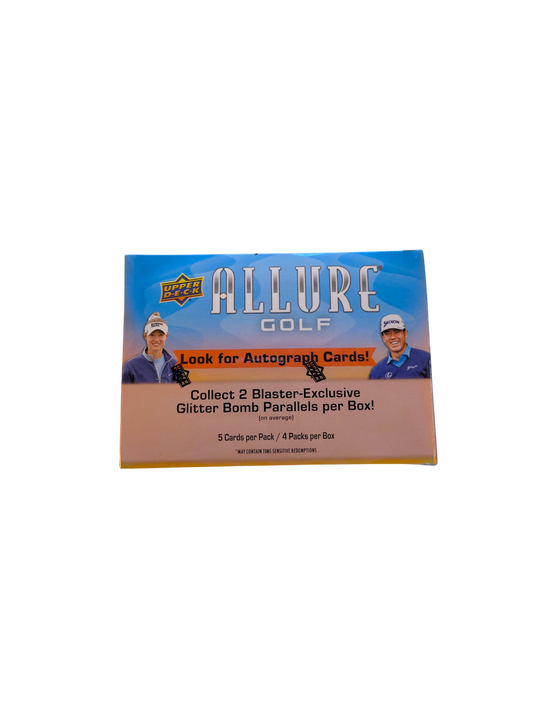 2026 Upper Deck Allure Golf Trading Card Blaster Box