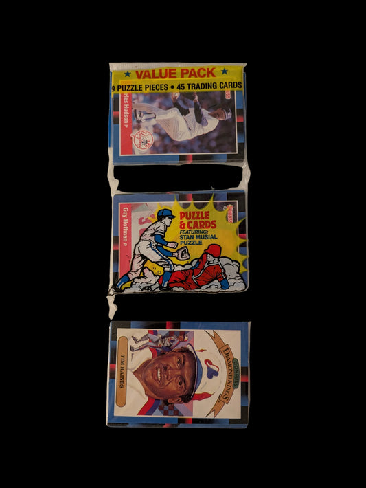 1990 Donruss MLB Baseball Puzzle & Cards Value Pack