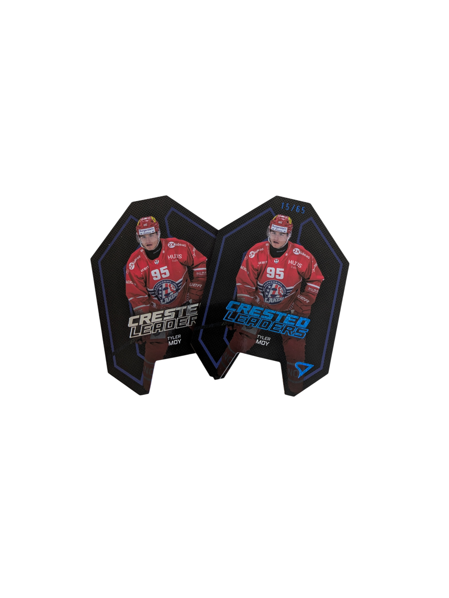 2026 SportZoo National League Crested Leaders Rapperswill Tyler Moy Base + 15/65 card