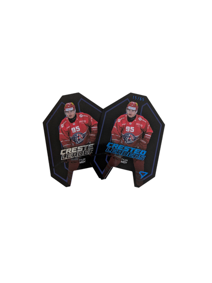 2026 SportZoo National League Crested Leaders Rapperswill Tyler Moy Base + 15/65 card