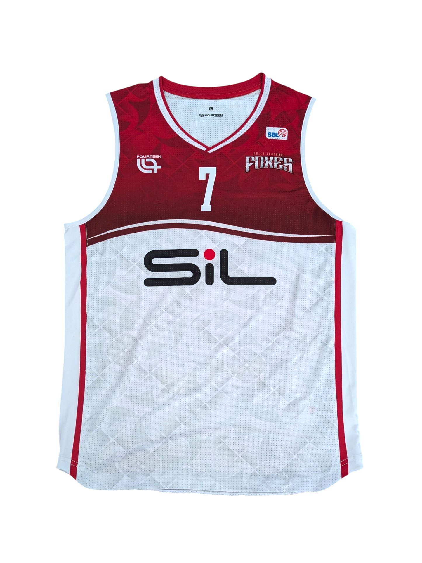 Pully Lausanne Foxes Jamal George signed Jersey