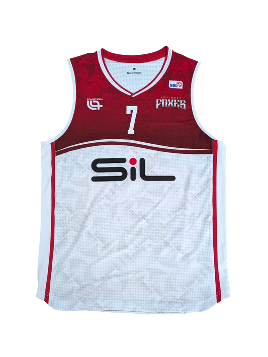 Pully Lausanne Foxes Jamal George signed Jersey