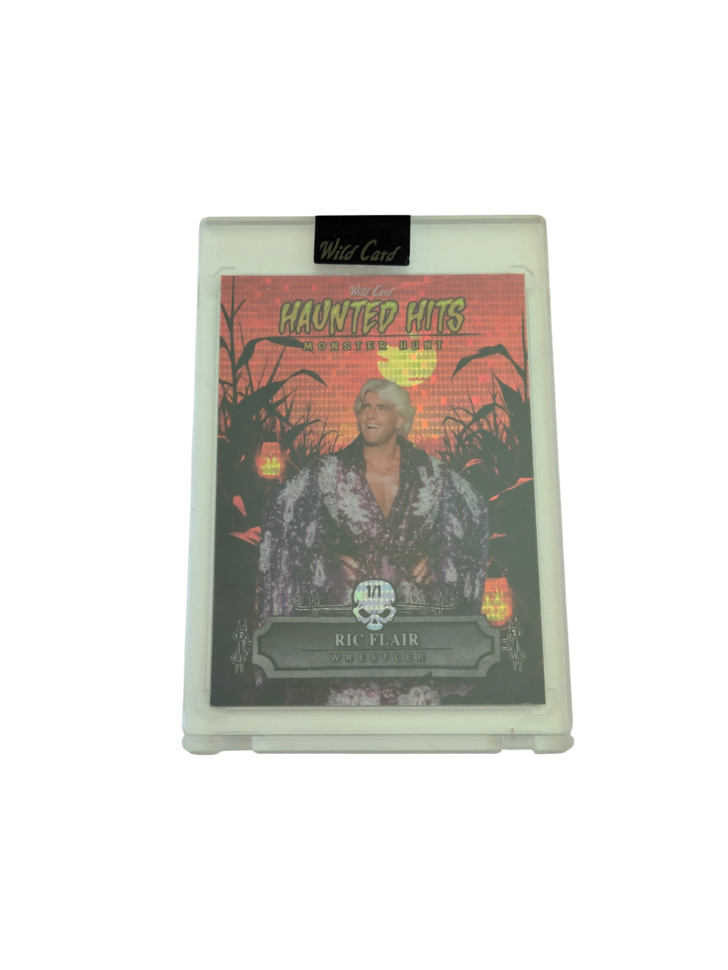 2025 Wild Card WWE Wreslting Haunted Hits Monster Hunt Ric Flair 1/1 card