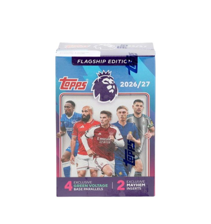 2026-27 Topps EPL Football Flagship Edition Value Box