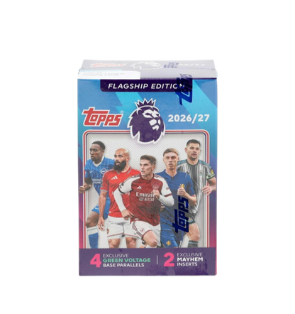 2026-27 Topps EPL Football Flagship Edition Value Box