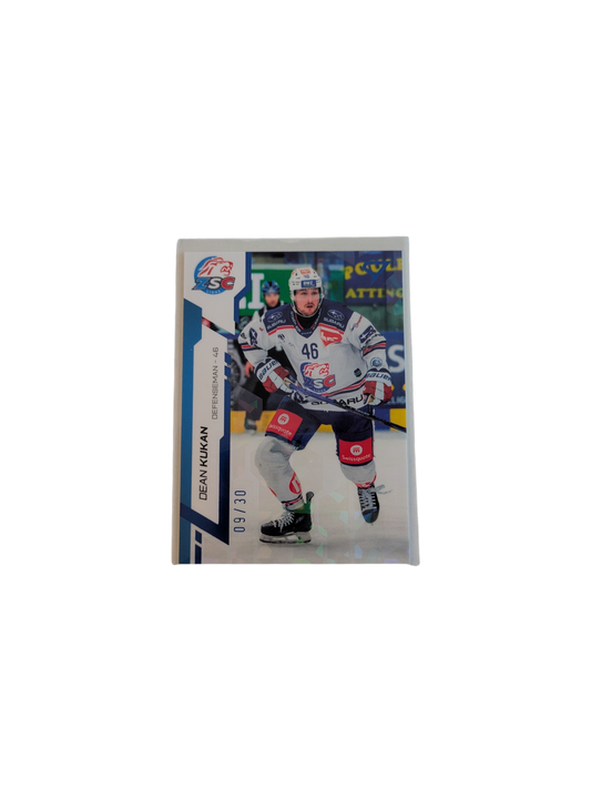 2025 SportZoo National League ZSC Lions Dean Kukan 09/30 Blue card