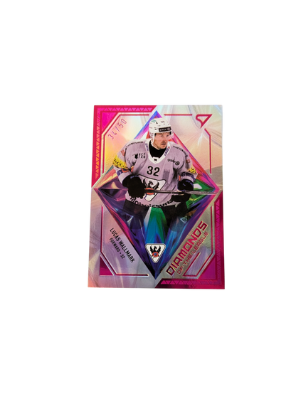 2026 SportZoo National League Diamonds Fribourg Gottéron Lucas Wallmark 34/50 card