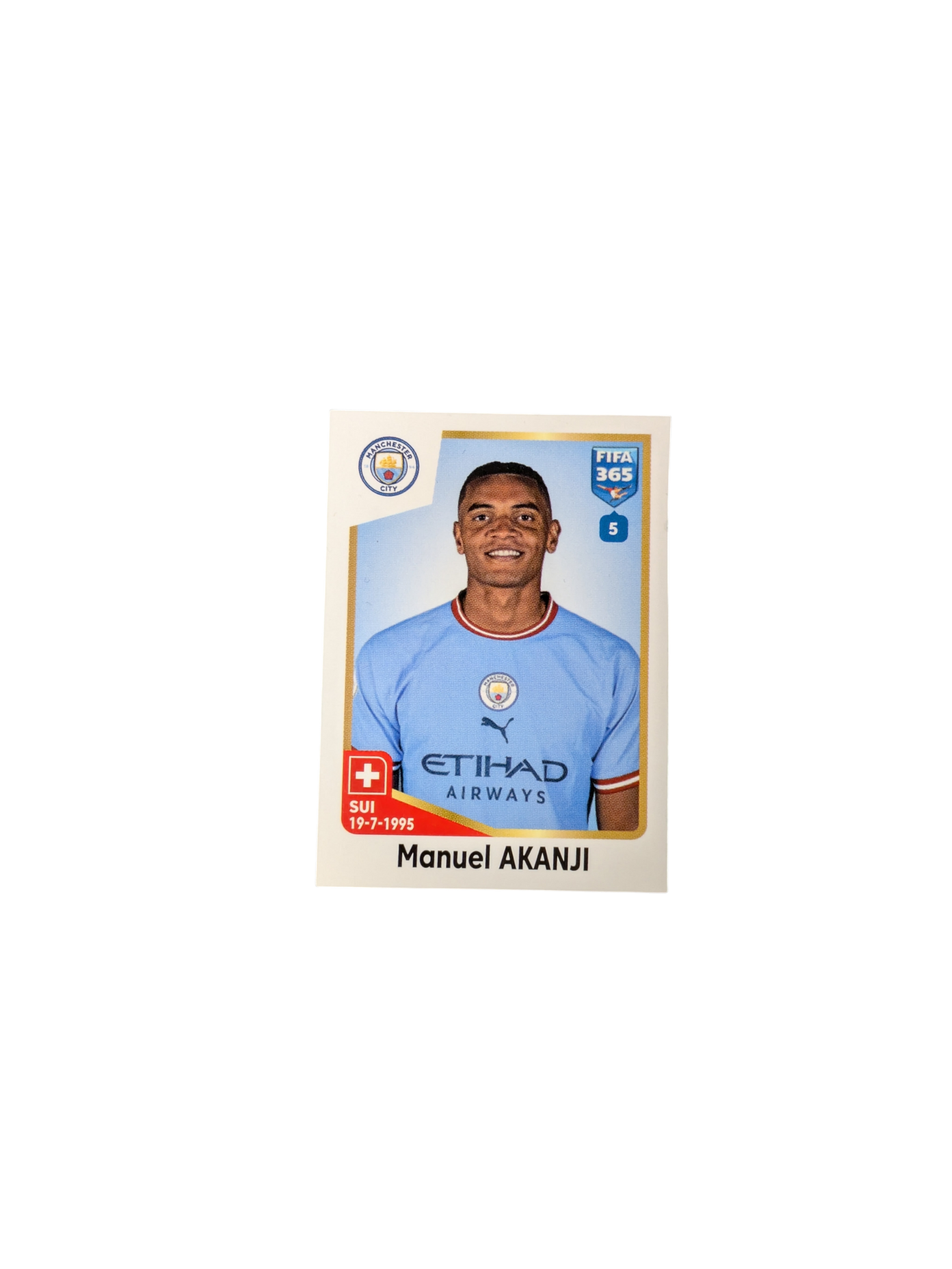 Panini FIFA 365 Manchester City Manuel Akanji Sticker