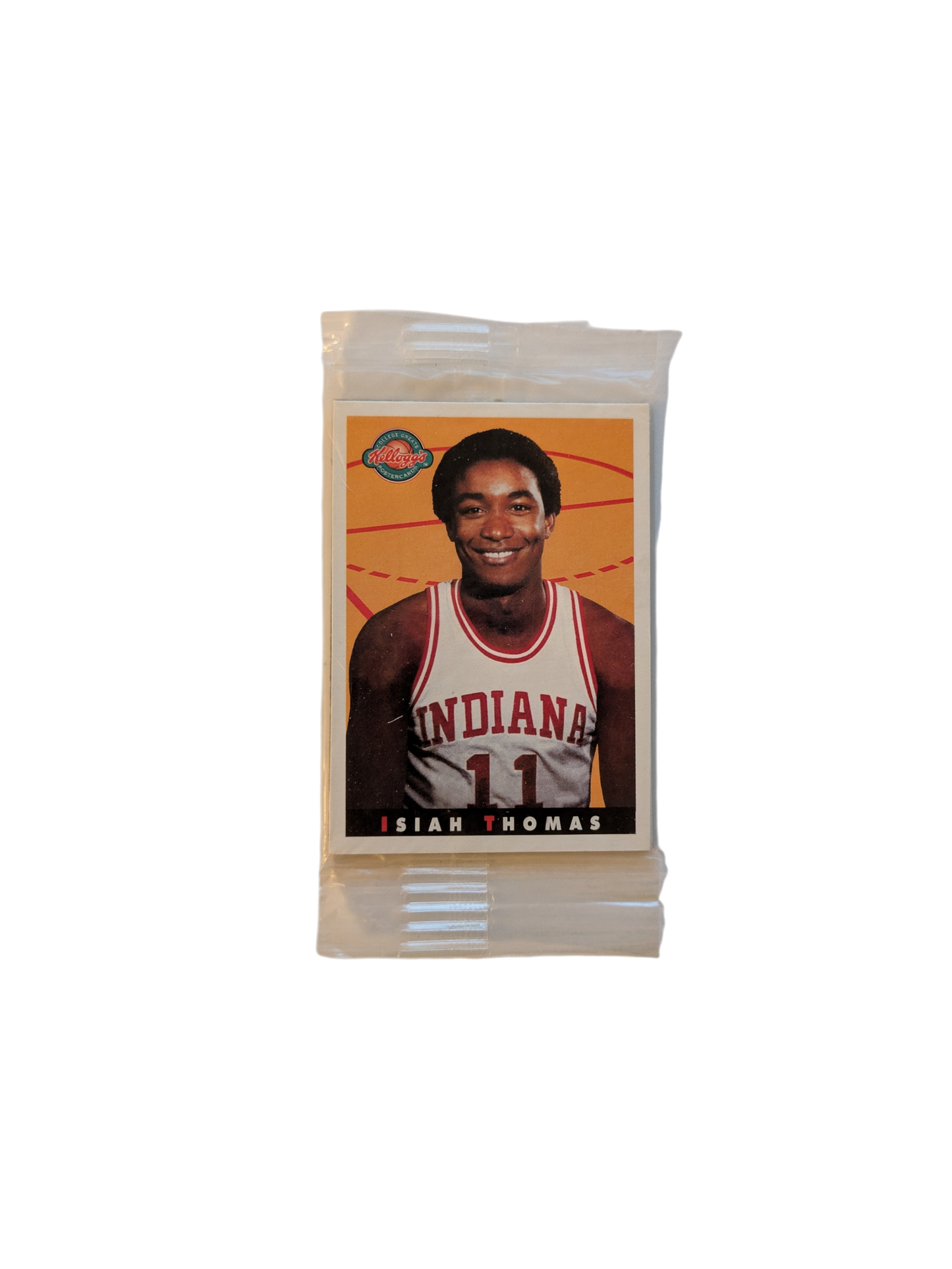 1993 Star Pics Kellogg's College Greats Poster Card Isiah Thomas Cover Pack