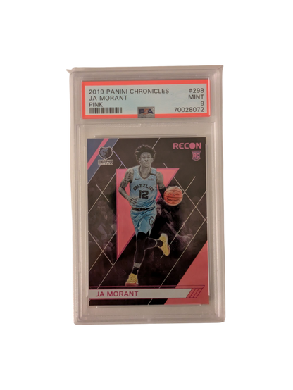 2019 Panini Chronicles Ja Morant Pink #298 PSA 9 Card