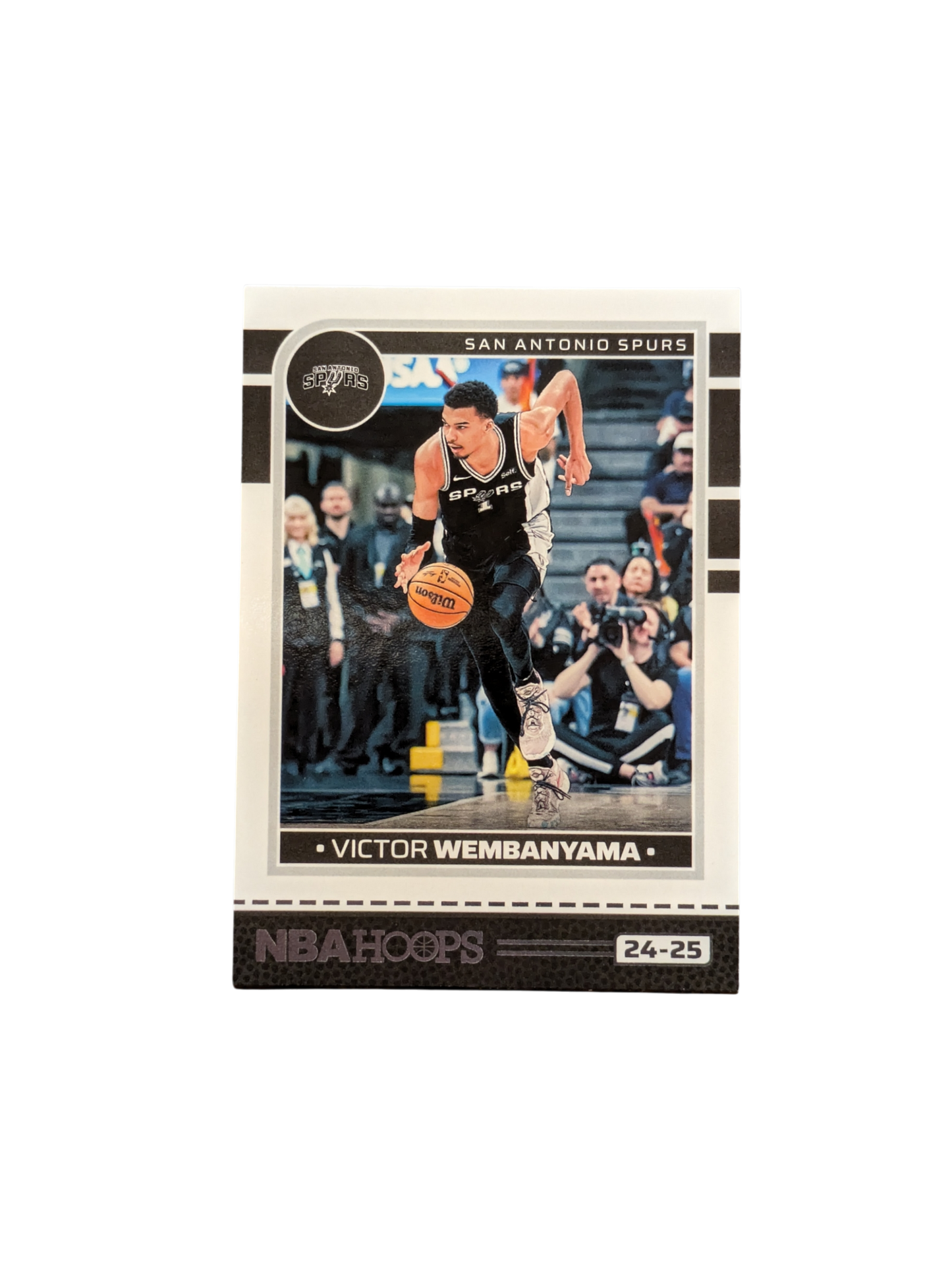 2024/25 Panini NBA Hoops San Antonio Spurs Victor Wembanyama #165 card