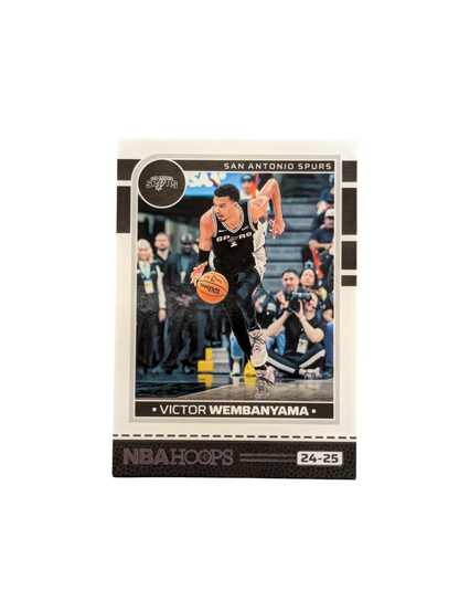 2024/25 Panini NBA Hoops San Antonio Spurs Victor Wembanyama #165 card