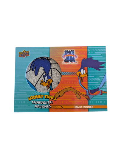 2021 Upper Deck Space Jam A New Legacy Character Patches Looney Tunes Road Runner card