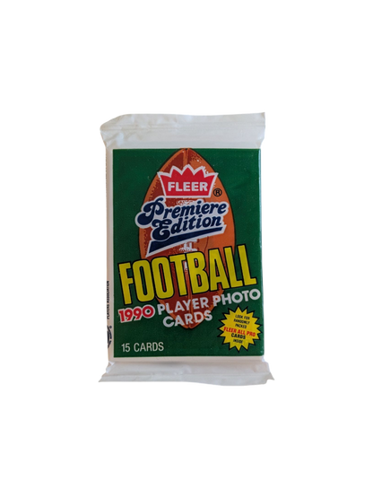1990 Fleer Premiere Edition NFL Football Pack