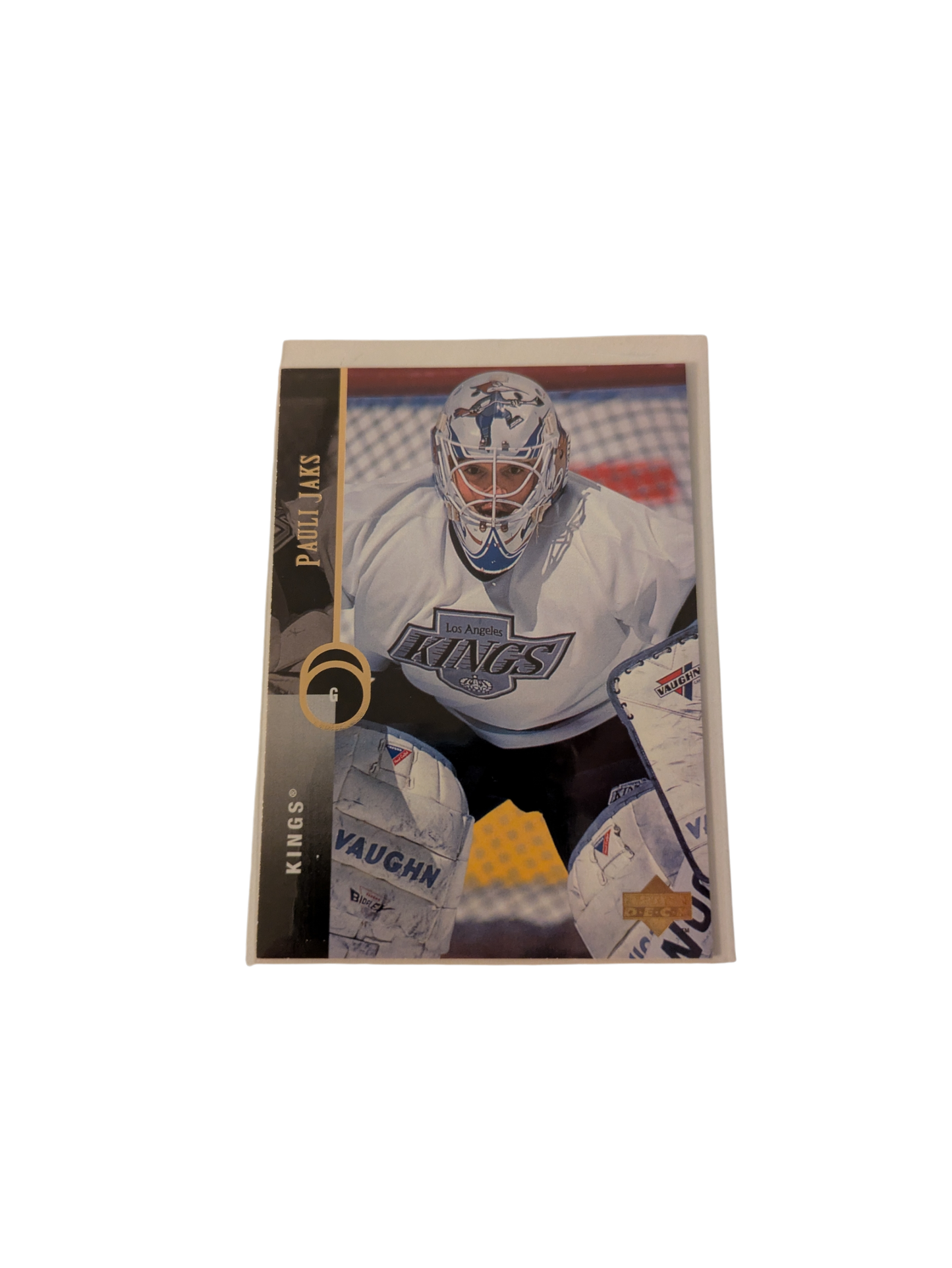 1995 Upper Deck Los Angeles Kings Pauli Jaks #387 card