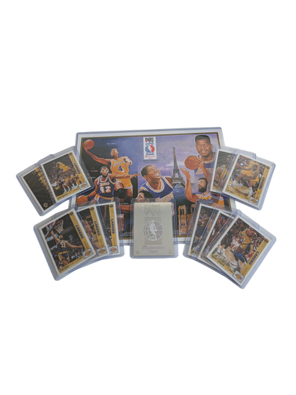 1991 Upper Deck McDonald's Open Paris 91 - 11 x cards + 1 Limited Edition Poster (/59000)