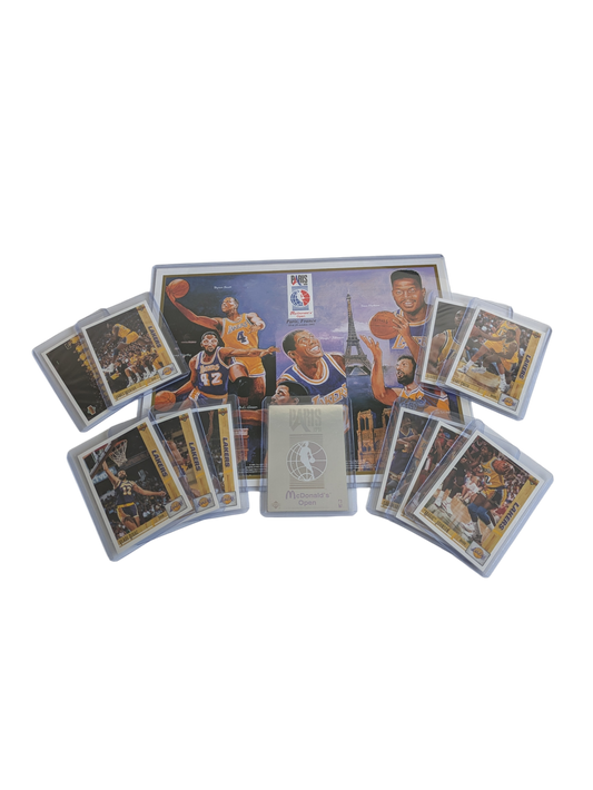 1991 Upper Deck McDonald's Open Paris 91 - 11 x cards + 1 Limited Edition Poster (/59000)