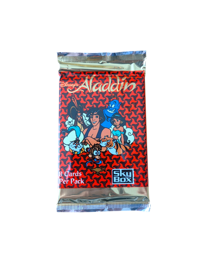 1993 Skybox Disney Aladdin Trading Cards Red Pack