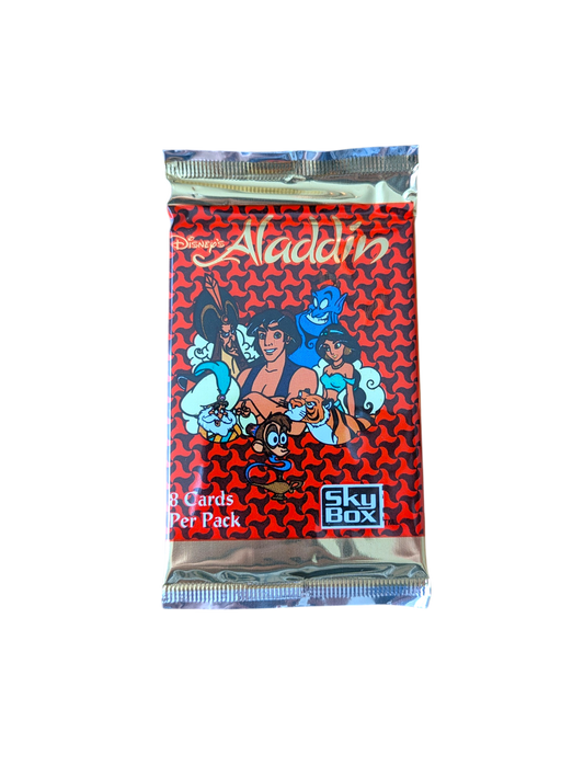 1993 Skybox Disney Aladdin Trading Cards Red Pack