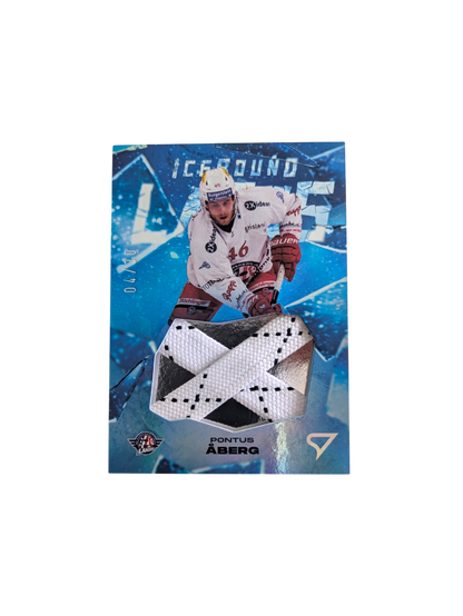 2025 SportZoo National League Series 2 EHC Kloten IceBound Laces Sami Niku /30 card
