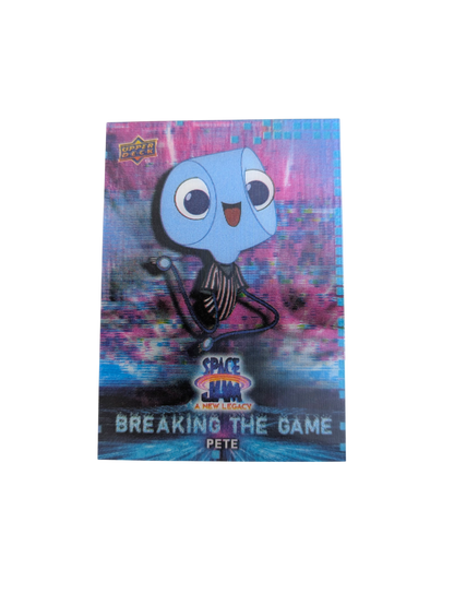 2021 Upper Deck Space Jam A New Legacy Breaking the Game Pete card