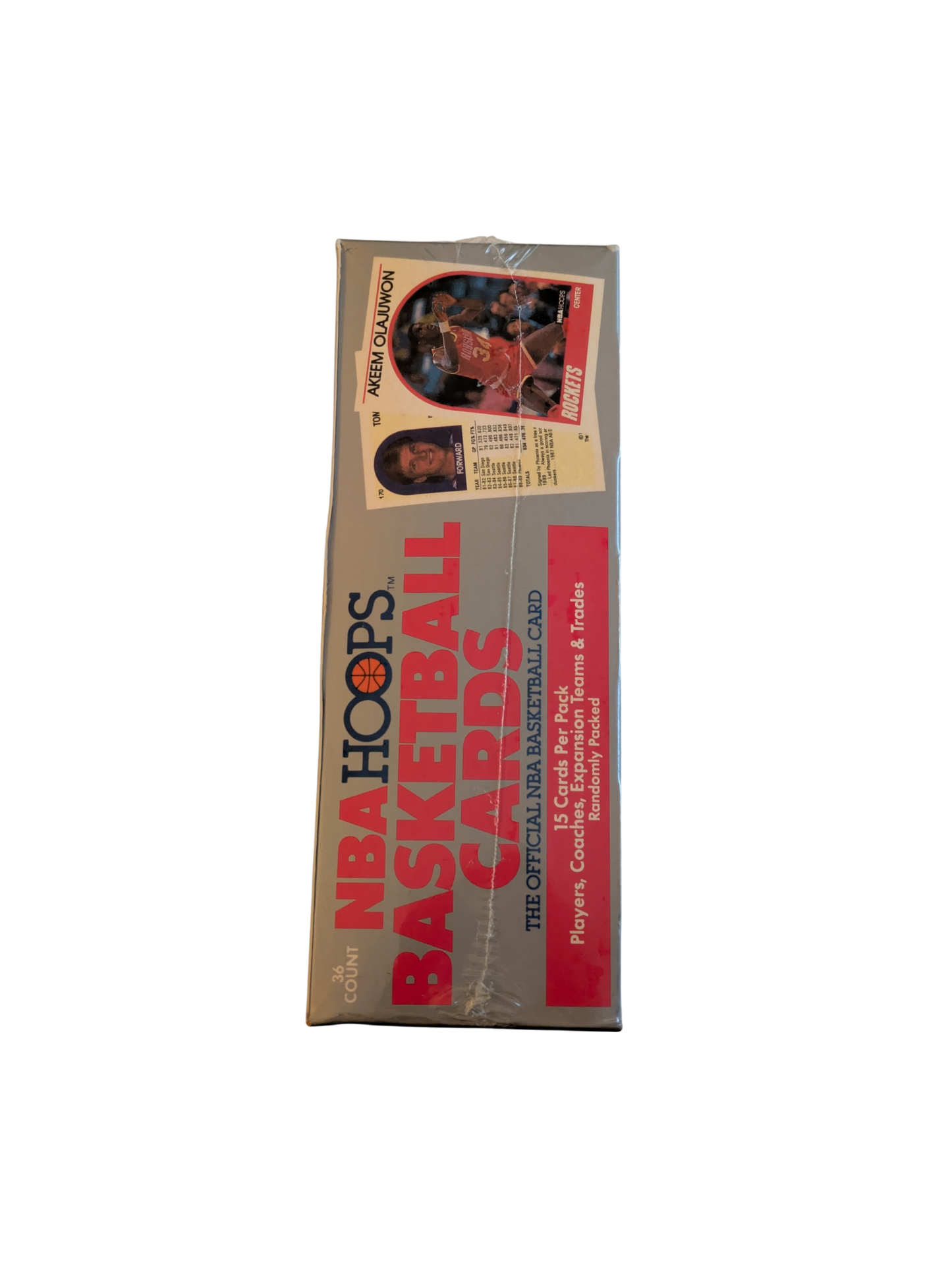 1989 NBA Hoops Basketball Cards Larry Bird Cover Hobby Box