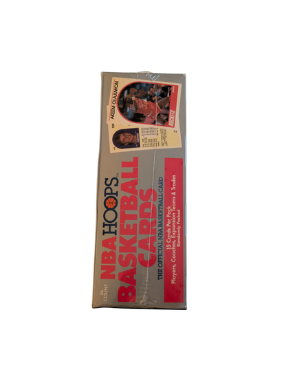 1989 NBA Hoops Basketball Cards Larry Bird Cover Hobby Box