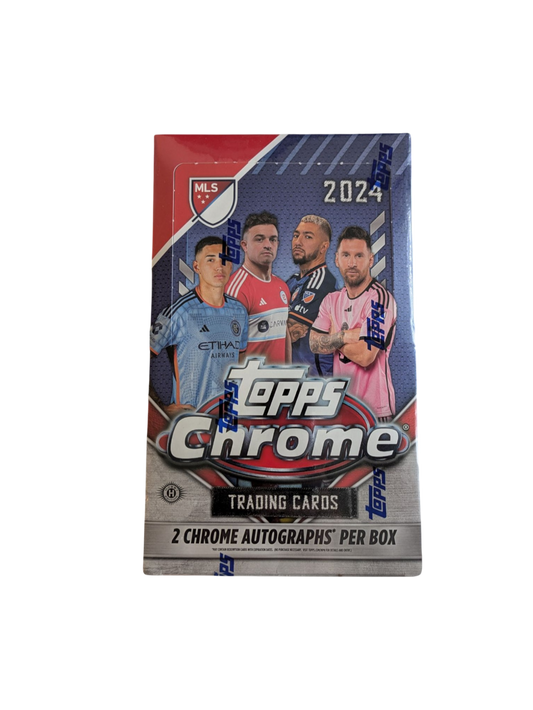 2024 Topps Chrome MLS Football Hobby Box