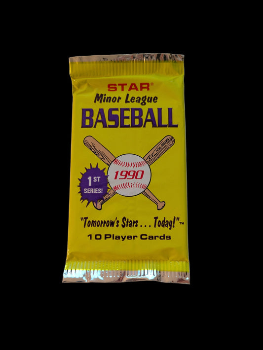 1990 Star Minor League Baseball Series 1 Player Cards Pack
