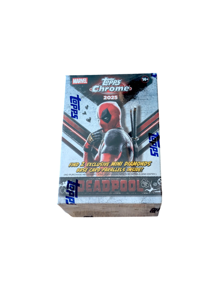 2025 Topps Chrome Deadpool Blaster Box
