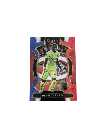 2026 Panini Select Ligue 1 Stade AS Monaco Denis Zakaria Blue & Red #26 card