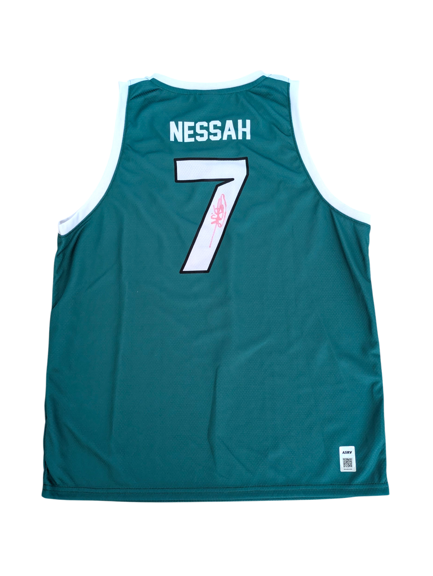 Miami Hurricanes Kyshawn George NCAA signed Jersey