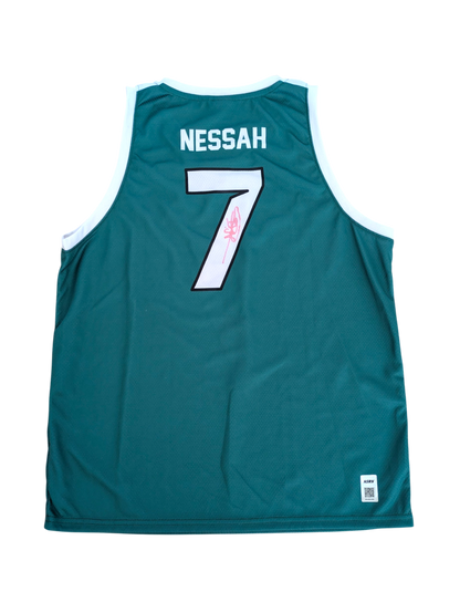 Miami Hurricanes Kyshawn George NCAA signed Jersey
