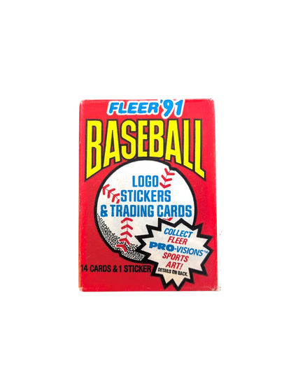 1991 Fleer Pro Visions MLB Baseball Pack