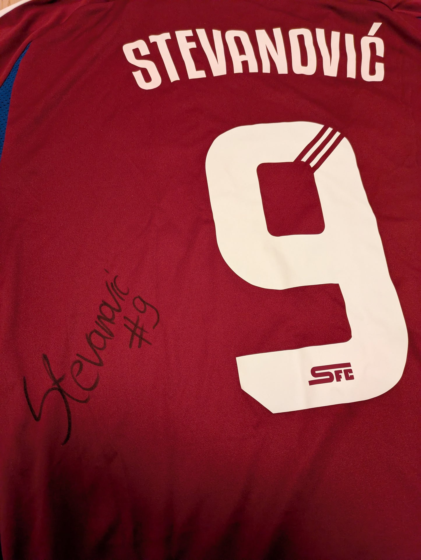 Servette Football Club Miroslav Stefanovic signed Jersey