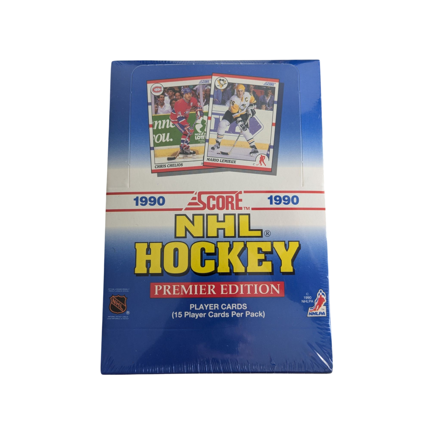 1990 Score NHL Hockey Premiere Edition Hobby Box