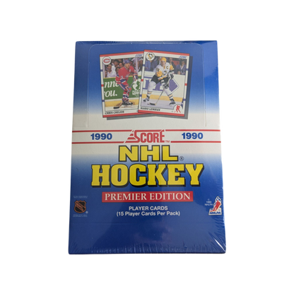 1990 Score NHL Hockey Premiere Edition Hobby Box