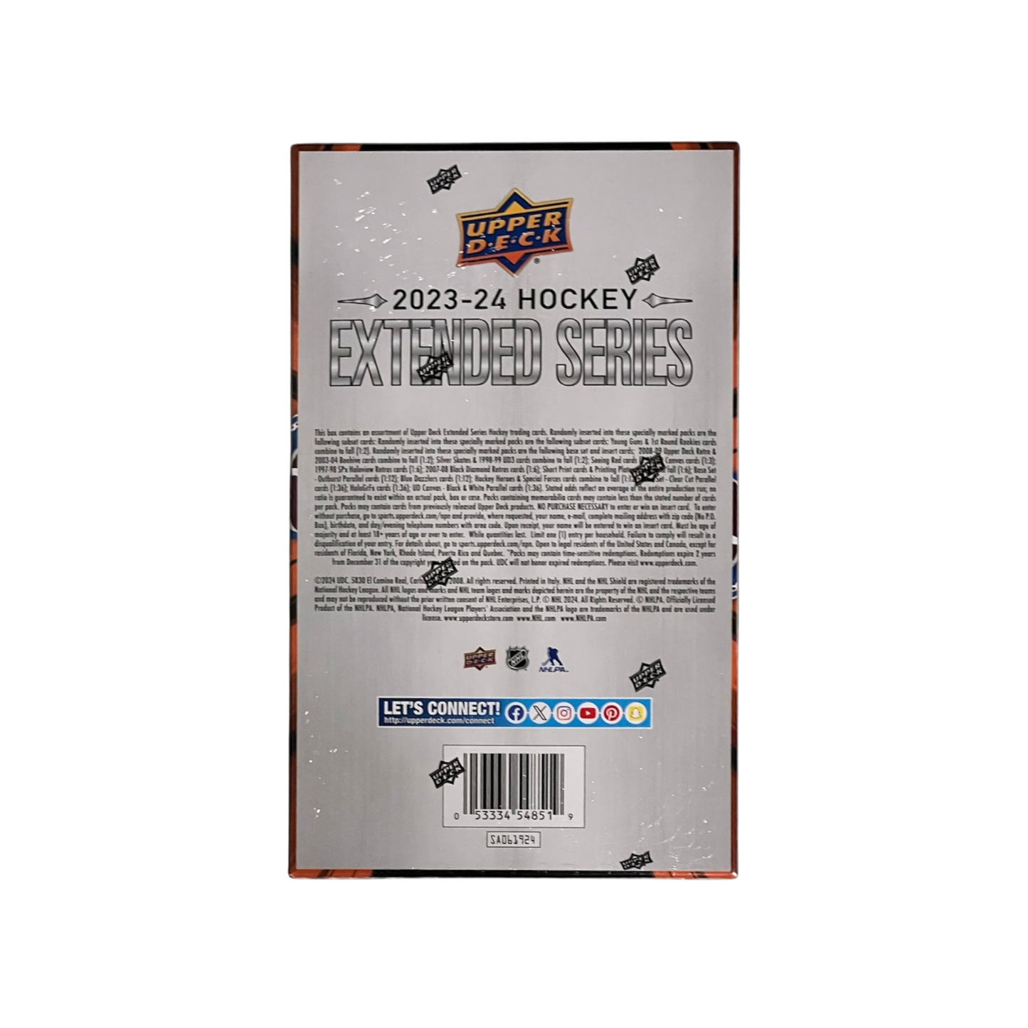 2024 Upper Deck Hockey Extended Series Hobby Box