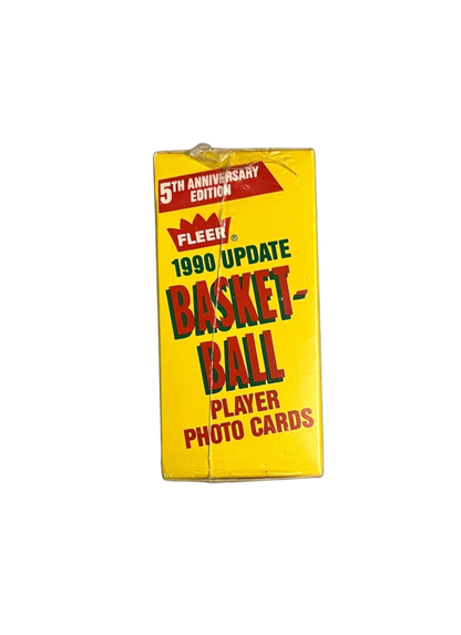 1990 Fleer Update Basketball Player Photo Blaster Box