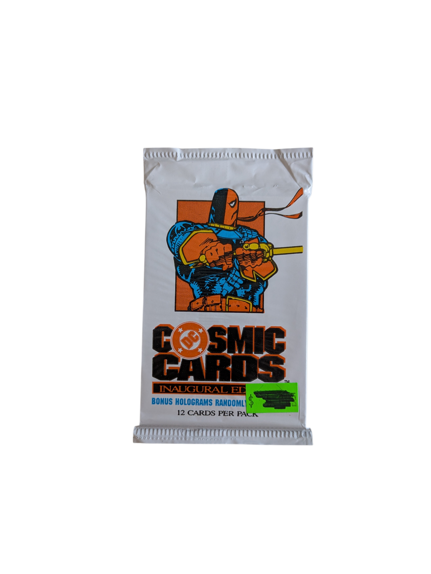 1991 Impel DC Comics Cosmic Cards Deathstroke Cover Pack