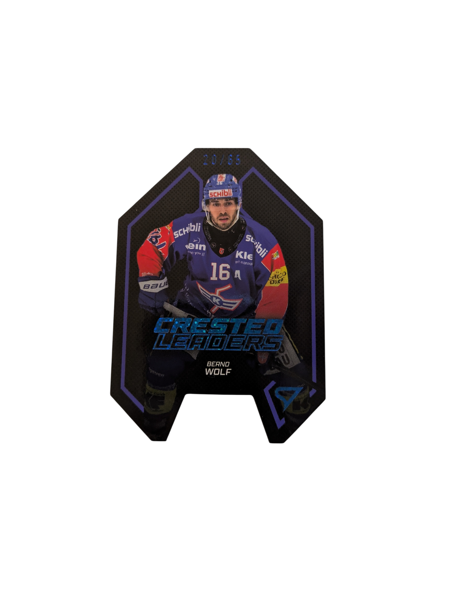 2026 SportZoo National League Crested Leaders Kloten Bernd Wolf 20/65 card