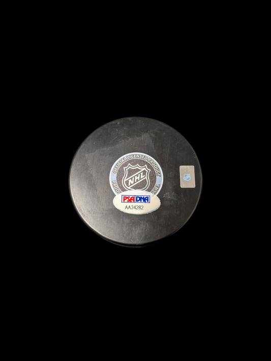Triple Gold Club Tampa Bay Lightning Valtteri Filppula signed NHL Puck