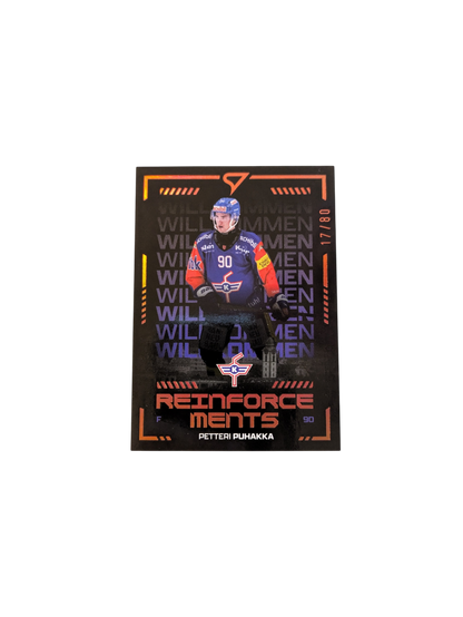 2026 SportZoo National League Reinforcements Kloten Petteri Puhakka 17/80 card