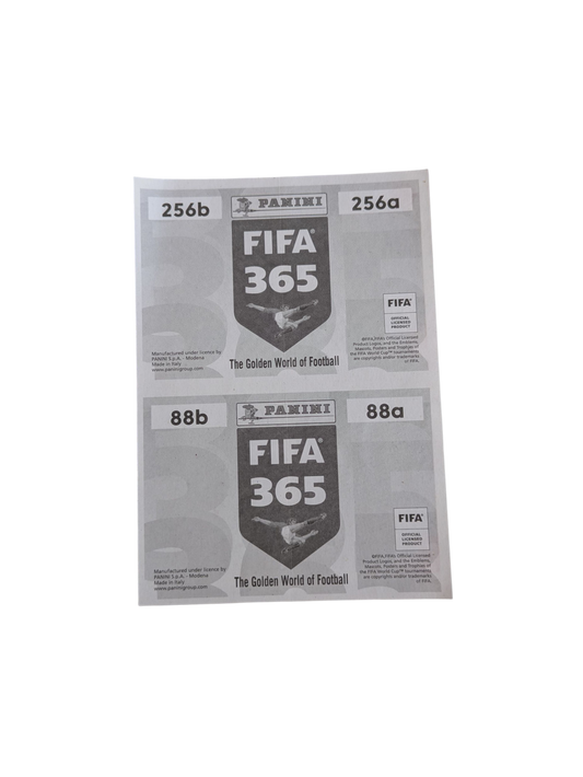 Panini FIFA 365 Rode Sow Akanji & Ake Stickers