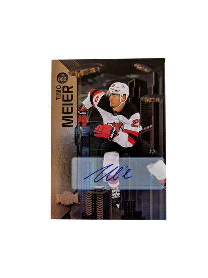 2024 Upper Deck Metal Universe New Jersey Devils Timo Meier Auto Card