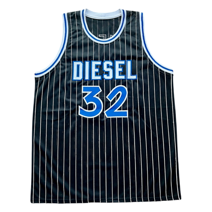 Orlando Magic Shaquille O'Neal NBA Signed Custom Jersey