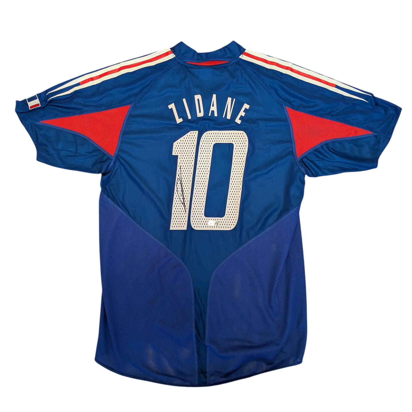 2004 France Football Legend Zinedine Zidane signed Jersey