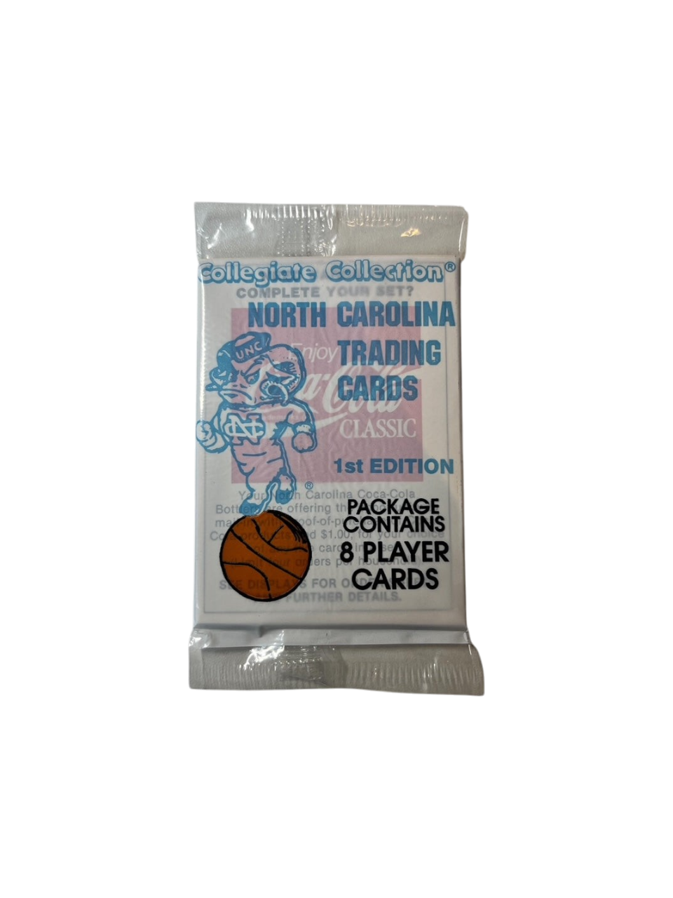 1989 Collegiate Collection North Carolina Basketball 1st Edition Pack