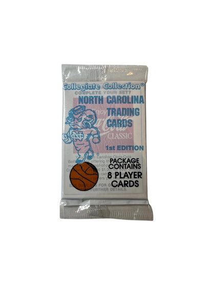 1989 Collegiate Collection North Carolina Basketball 1st Edition Pack