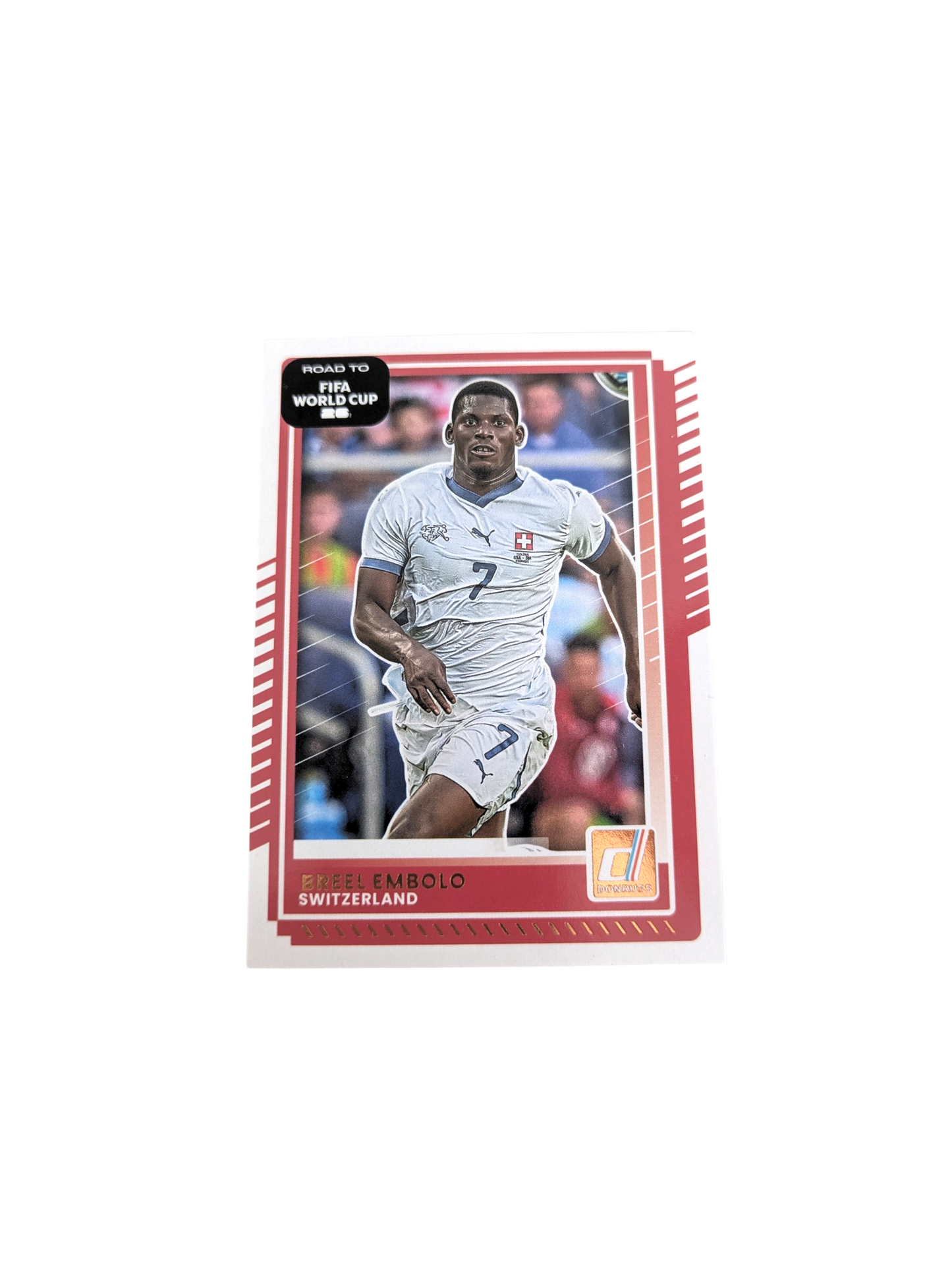 2025-26 Panini Donruss Road to World Cup Switzerland Breel Emobolo #178 card